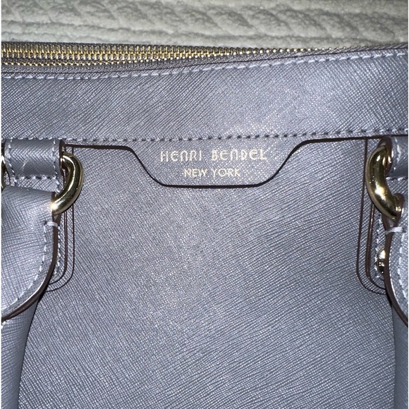 Gorgeous EUC Henri Bendel W. 57th Carryall Satchel - Picture 2 of 9